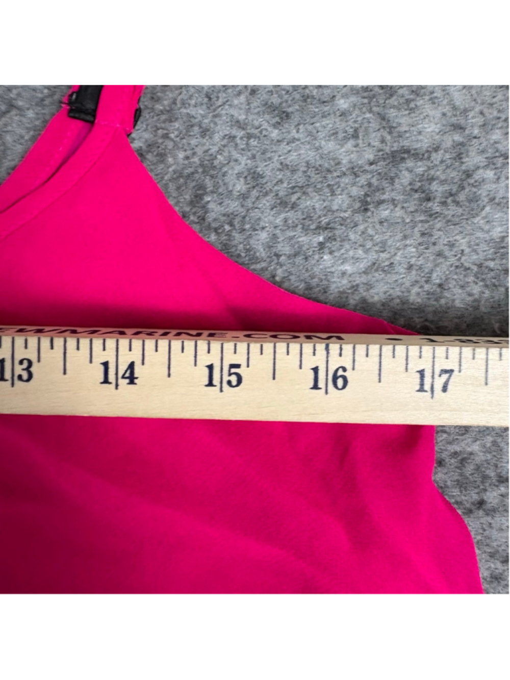 Charlotte Russe M Hot Pink Chain Strap Crop Tank Top Y2K Barbiecore - Picture 8 of 9